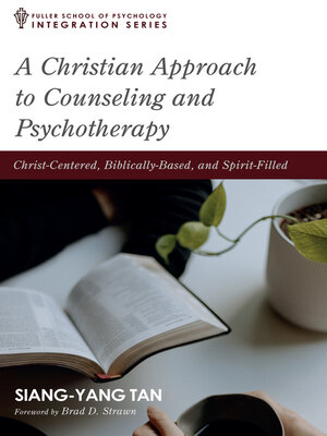 cover image of A Christian Approach to Counseling and Psychotherapy